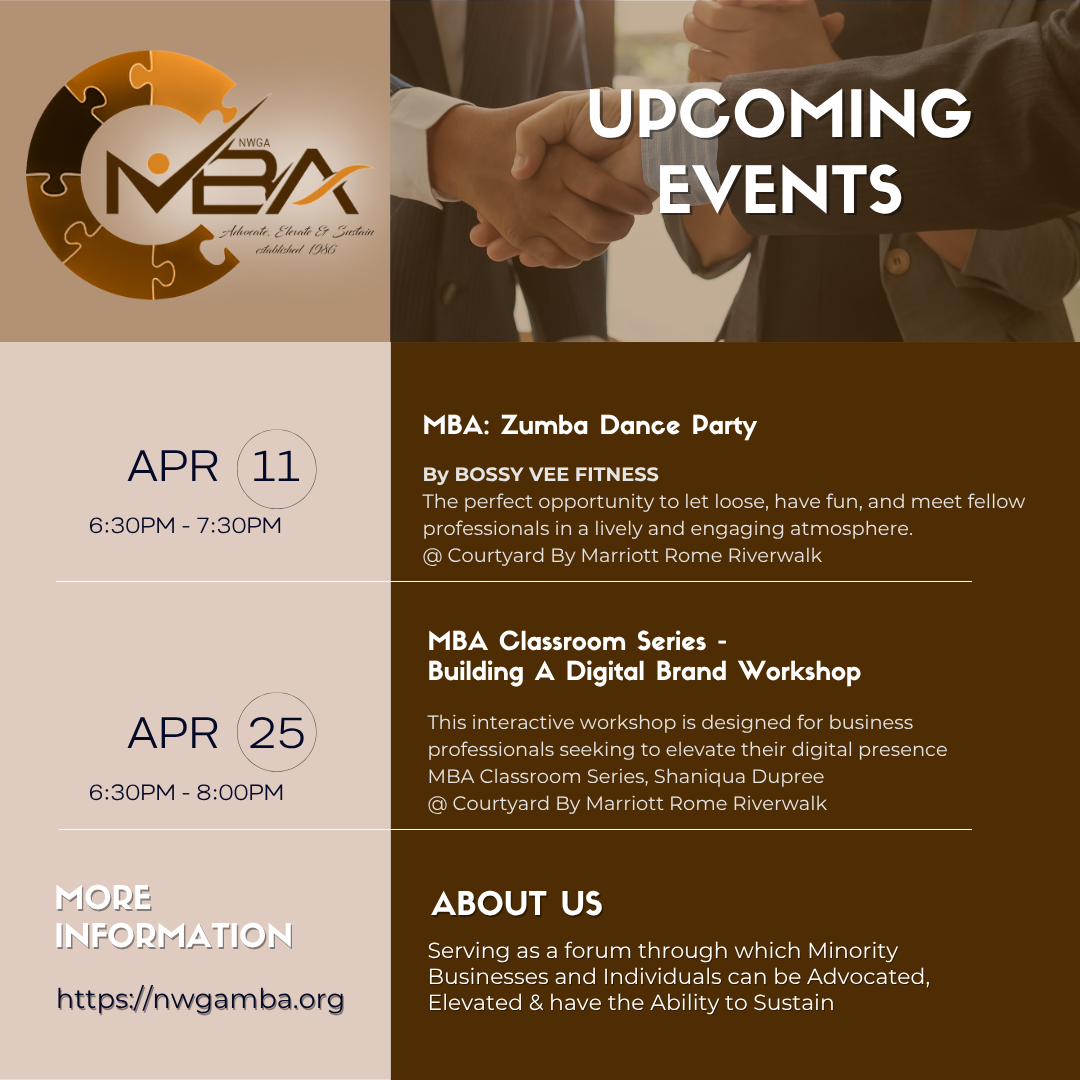 NW GA MBA events post
